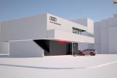 Audi charging hub