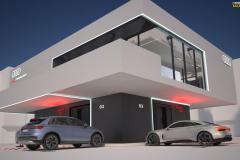 Audi charging hub