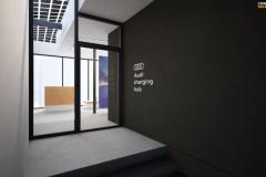 Audi charging hub