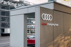 Electrifying opening for the first Audi charging hub in Zurich