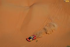 201 LOEB Sébastien (fra), LURQUIN Fabian (bel), Bahrain Raid Extreme, BRX, Prodrive Hunter, Auto, FIA W2RC, action during the Stage 11 of the Dakar 2023 between Shaybah and Empty Quarter Marathon, on January 12, 2023 in Empty Quarter Marathon, Saudi Arabia - Photo Eric Vargiolu / DPPI