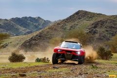 201 LOEB Sébastien (fra), LURQUIN Fabian (bel), Bahrain Raid Extreme, BRX, Prodrive Hunter, Auto, FIA W2RC, action during the Stage 2 of the Dakar 2023 between Sea Camp and Al-'Ula, on January 2nd, 2023 in Al-'Ula, Saudi Arabia - Photo Frédéric Le Floc’h / DPPI