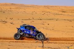 321 ALKUWARI Fahad Ahmed (qat), LUCCHESE Manuel (ita), X-Raid Yamaha Supported Team, Yamaha, SSV, action during the Stage 5 of the Dakar 2023 around Haïl, on January 5th, 2023 in Haïl, Saudi Arabia - Photo Frédéric Le Floc’h / DPPI