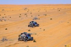 328 POREM Ricardo (prt), SANZ Agusto (arg), X-Raid Yamaha Supported Team, Yamaha, SSV, 307 FISCHER Annett (der), SEEL Annie (swi), X-Raid Yamaha supported Team, Yamaha, SSV, FIA W2RC, action during the Stage 5 of the Dakar 2023 around Haïl, on January 5th, 2023 in Haïl, Saudi Arabia - Photo Frédéric Le Floc’h / DPPI