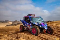 311 LIPAROTI Camelia (ita), BLANCO GARCIA Xavier (spa), X-Raid C.A.T Racing, Yamaha, SSV, action during the Stage 7 of the Dakar 2023 between Riyadh and Al Duwadimi, on January 7th, 2023 in Al Duwadimi, Saudi Arabia - Photo Florent Gooden / DPPI