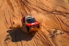 Sébastien Loeb and Fabian Lurquin on their Prodrive BRX Hunter T1+ of the Bahrain Raid Xtreme during the Stage 5 of the Dakar 2023 around Haïl, on January 5th, 2023 in Haïl, Saudi Arabia