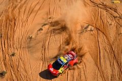 Sébastien Loeb and Fabian Lurquin on their Prodrive BRX Hunter T1+ of the Bahrain Raid Xtreme during the Stage 5 of the Dakar 2023 around Haïl, on January 5th, 2023 in Haïl, Saudi Arabia