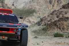 207 SAINZ Carlos (spa), CRUZ Lucas (spa), Team Audi Sport, Audi RS Q e-tron E2, Auto, action during the Private test of the Dakar 2023, from December 28 to 29, 2022 near Yanbu, Saudi Arabia - Photo Florent Gooden / DPPI