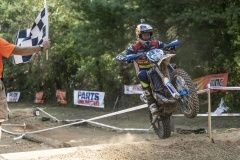 Cody Webb crosses the finish line at Tennessee Knockout in Knoxville, Tennessee, USA on 14 August, 2020.