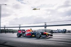 Alexander Albon and Pierre Gasly performs during Project Istanbulls in Istanbul, Turkey on November 10, 2020