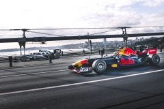 Alexander Albon and Pierre Gasly performs during Project Istanbulls in Istanbul, Turkey on November 10, 2020