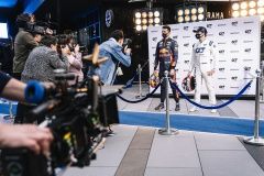Pierre Gasly and Alexander Albon are seen during Project Istanbulls in Istanbul, Turkey on November 10, 2020