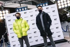 Pierre Gasly and Alexander Albon are seen during Project Istanbulls in Istanbul, Turkey on November 10, 2020