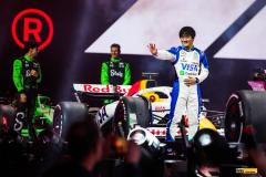 TSUNODA Yuki (jap), Visa Cash App RB F1 Team VCARB02, portrait during the F1 75 Live at The O2, F1 2025 season Launch event, on February 18, 2025 in London, United Kingdom - Photo Florent Gooden / DPPI
