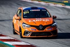 101 PEKAR Tomas (cze), CARPEK SERVICE, Clio Cup 2022, action during the 14th round of the Clio Cup Europe 2022, from November 11 to 13, 2022 on the Circuit de Barcelona-Catalunya, in Montmelo, Spain - Photo Xavi Bonilla / DPPI