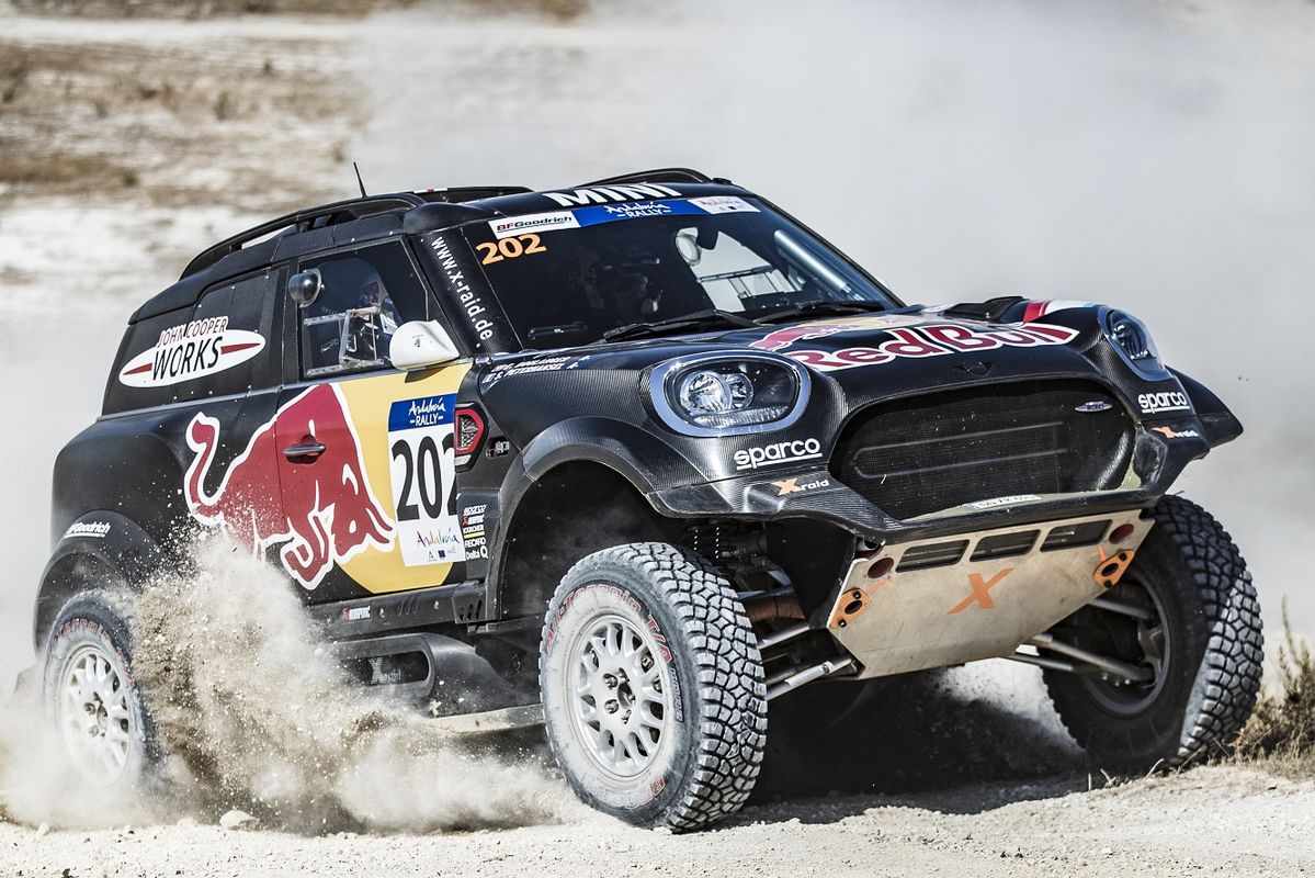 Stephane Peterhansel at the SS1 of Rally Andalucia in Villamartin, Spain on October 07, 2020