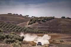 Mitch Guthrie Jr. at the SS2 of Rally Andalucia in Villamartin, Spain on October 08, 2020