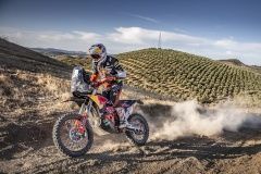 Matthias Walkner at the SS2 of Rally Andalucia in Villamartin, Spain on October 08, 2020