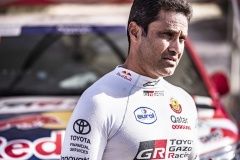 Nasser Al-Attiyah before the SS4 of Rally Andalucia in Villamartin, Spain on October 10, 2020