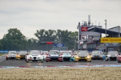 Start of Race 1: 55 MA QINGHUA, (CHINA), TEAM MULSANNE,ALFA ROMEO GIULIETTA TCR, 05 NORBERT MICHELISZ, (HUNGARY), BRC HYUNDAI N SQUADRA CORSE, HYUNDAI I30 N TCR, 69 JEAN-KARL VERNAY, (FRANCE), LEOPARD RACING TEAM AUDI SPORT,AUDI RS3 LMS, 50 TOM CORONEL, (NETHERLANDS), COMTOYOU RACING,CUPRA TCR, ac during the 2019 FIA WTCR World Touring Car cup race of Slovakia at Slovakia Ring, from may 10 to 12 - Photo Florent Gooden / DPPI