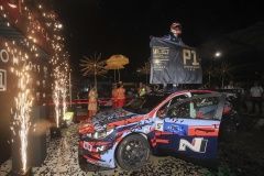 MICHELISZ Norbert, (HUN), BRC Hyundai N Squadra Corse, Hyundai i30 N TCR, portrait podium ambiance during the 2019 FIA WTCR World Touring Car cup of Malaysia, at Sepang from december 13 to 15 - Photo Gregory Lenormand / DPPI