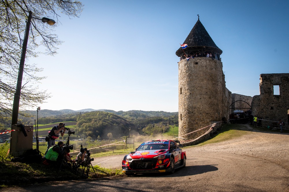 Chorvatská rallye 2021. Videa.