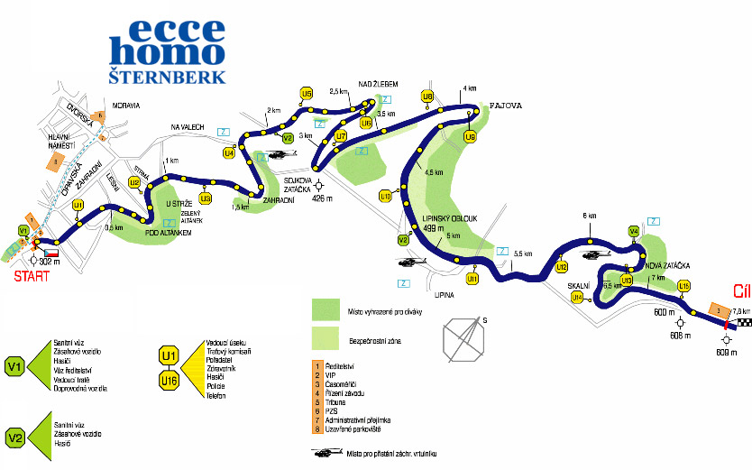 Jubilejní závod ME Ecce Homo 2021 odstartoval. Jízdy ale zastavil déšť.
