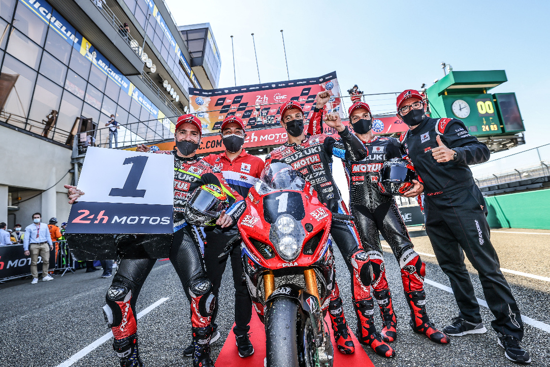 Po 855 kolech Yoshimura SERT Motul vítězí na 24 h v Le Mans. Ježek čtvrtý.