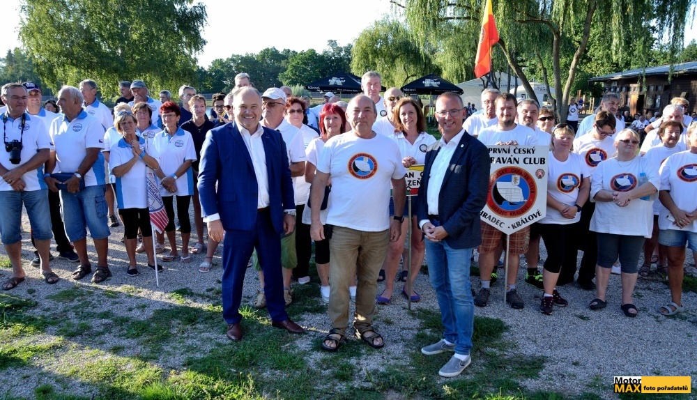 V kempu Stříbrný rybník se konal 48. Národní sraz caravan clubů.