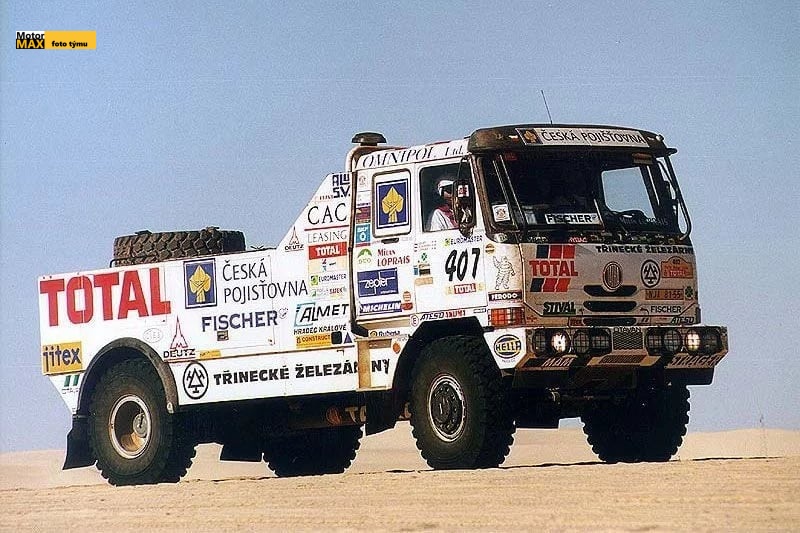 Přesné repliky Hasičáku a Pumy pojedou  v budoucnu Dakar Classic.
