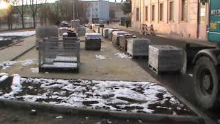 Asfaltování komunikace na Lazaretní  v Brně. Video.