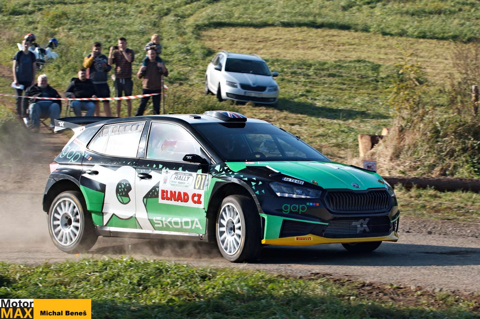 Rallye Vsetín 2023. Fotogalerie Michala Beneše.