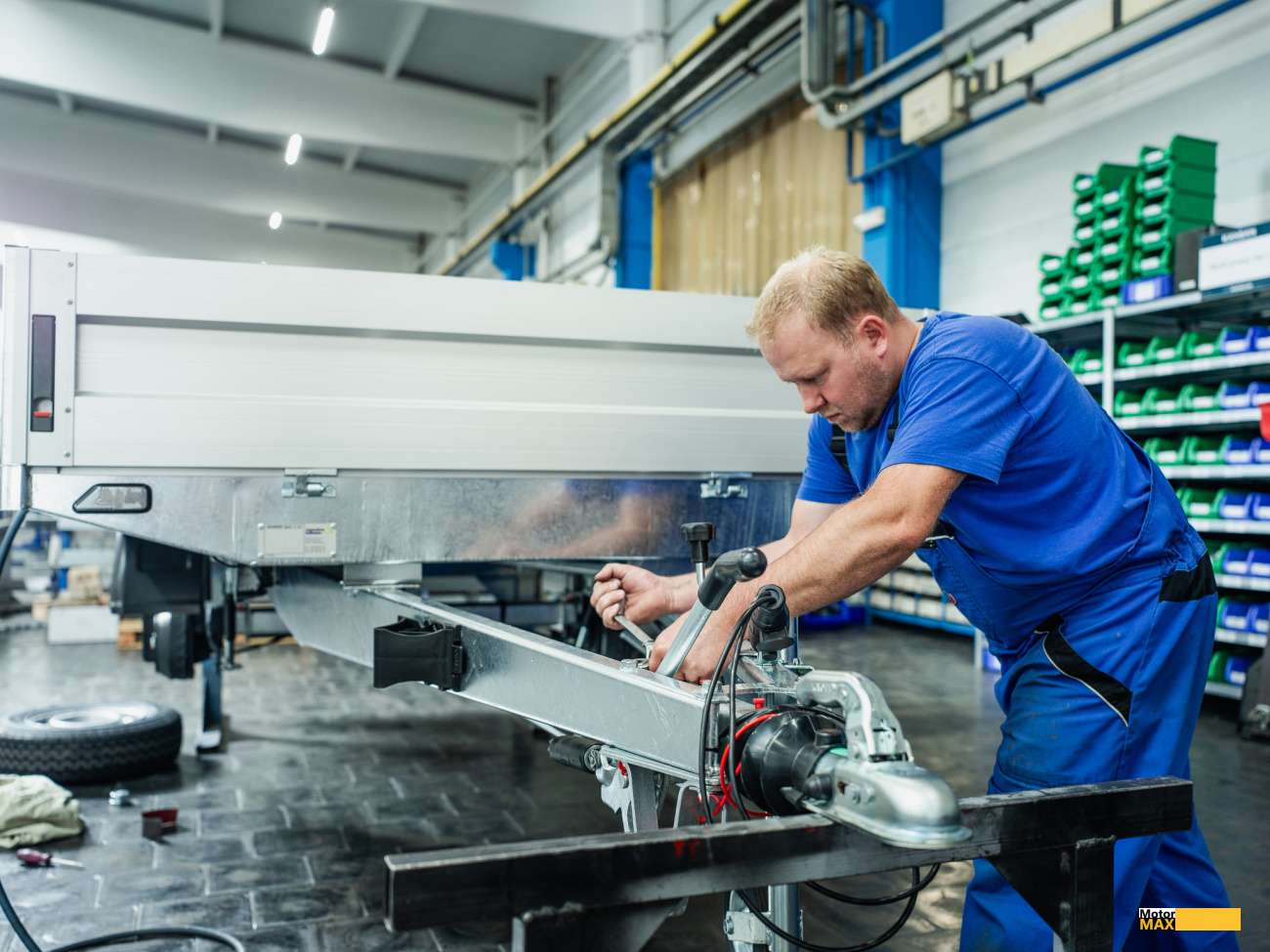 Také přívěs potřebuje pravidelnou kontrolu a údržbu.