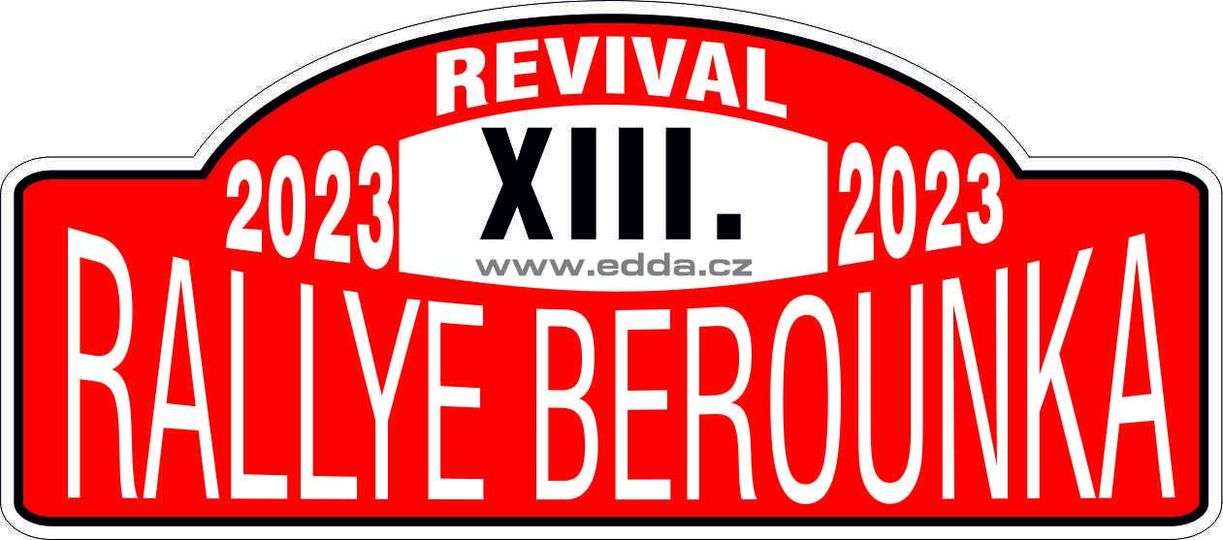 Rallye Berounka Revival 2023 se jede začátkem listopadu. Hned po CER.
