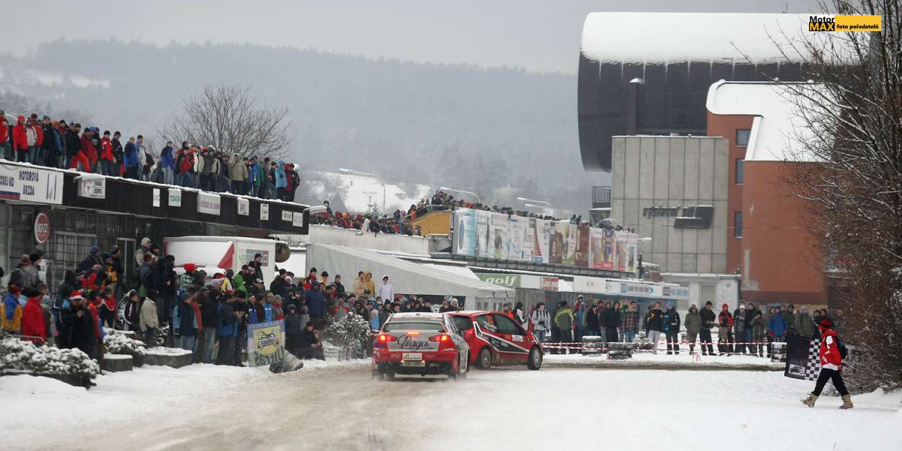 Při sobotní Mikuláš Rally  bude tradičně nejvíce k vidění u dostihové dráhy.