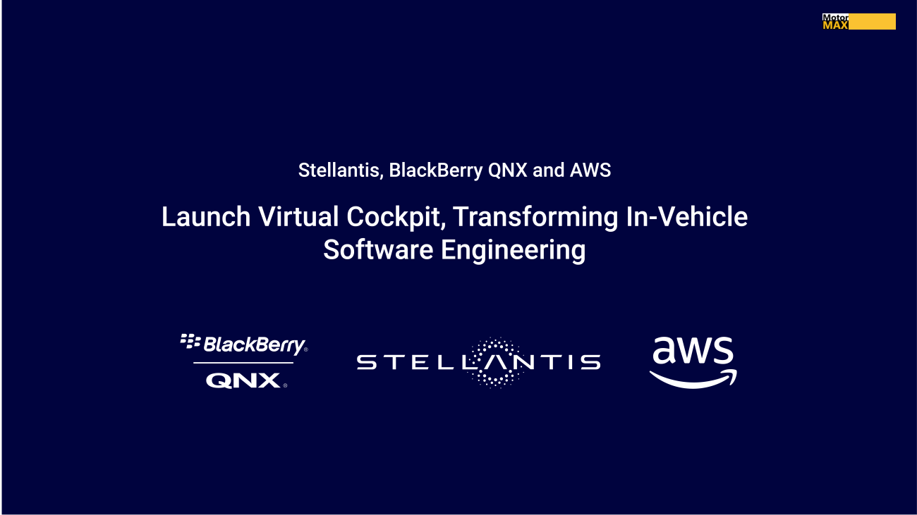 Stellantis představuje první virtuální kokpit.