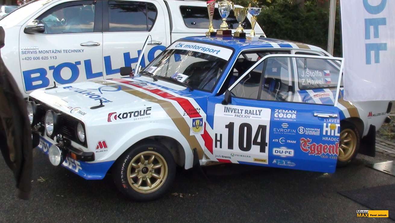 Povedené zahájení sezóny za Rallye Vltava posádky Štolfa – Hawel