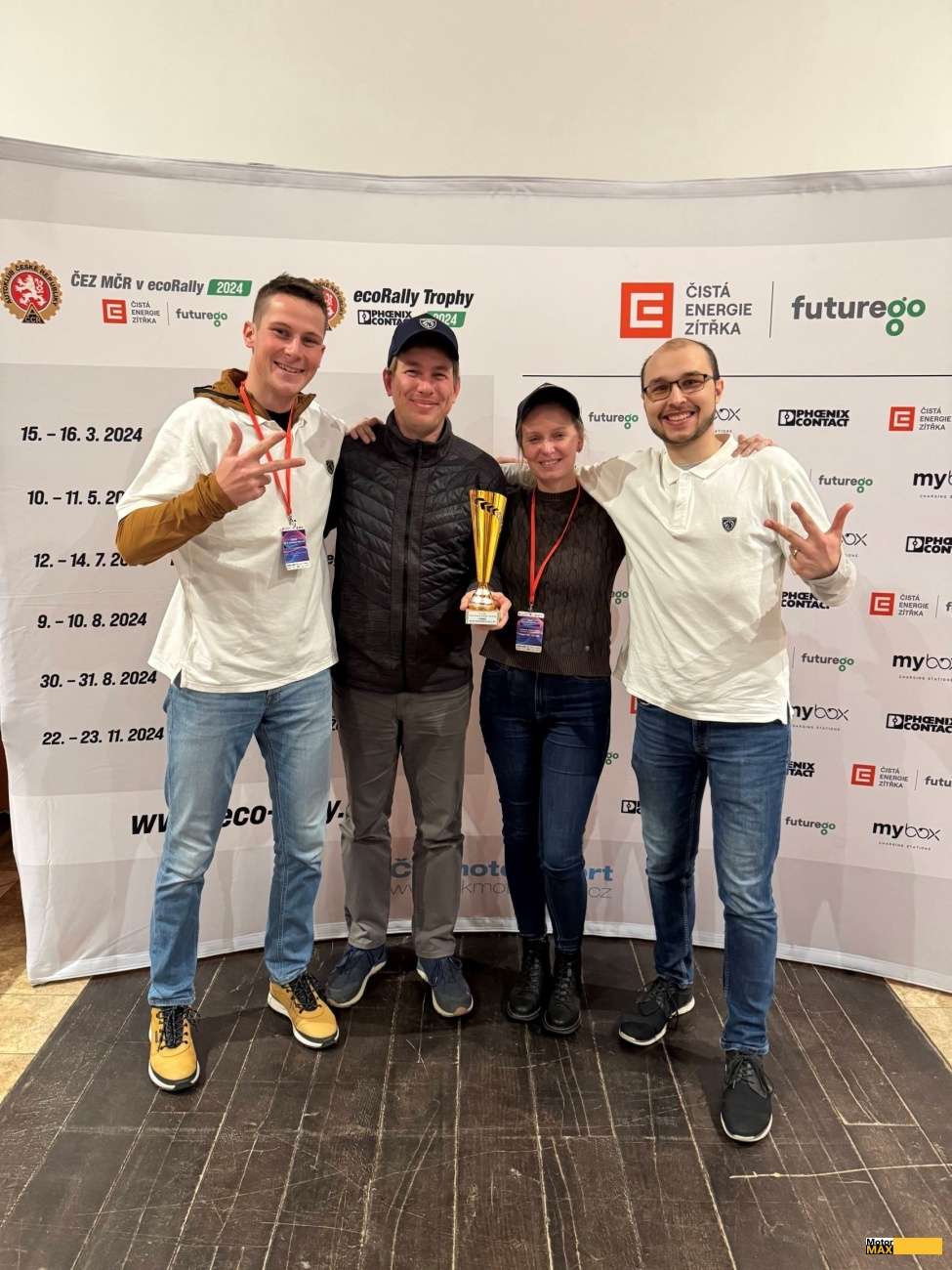 Posádky Peugeot zakončily ecorallyovou sezónu v Železných horách dvěma bronzy.