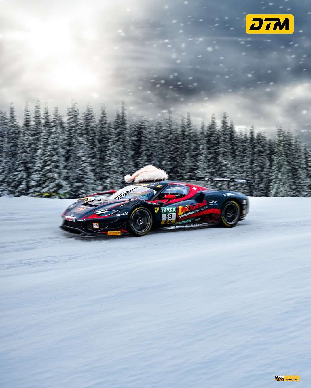 Speciály DTM na sněhu. Foto….