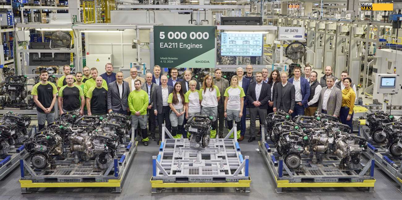 Škoda vyvíjí a vyrábí vlastní motory už 125 let.