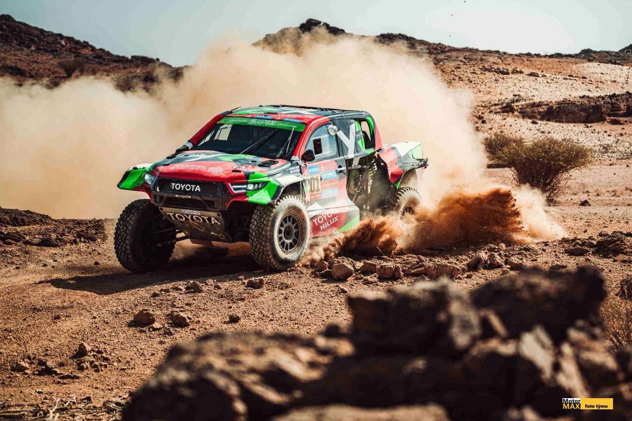 Dakarská radost u Toyoty : Al Rajhi vítězí a Lategan skončil druhý
