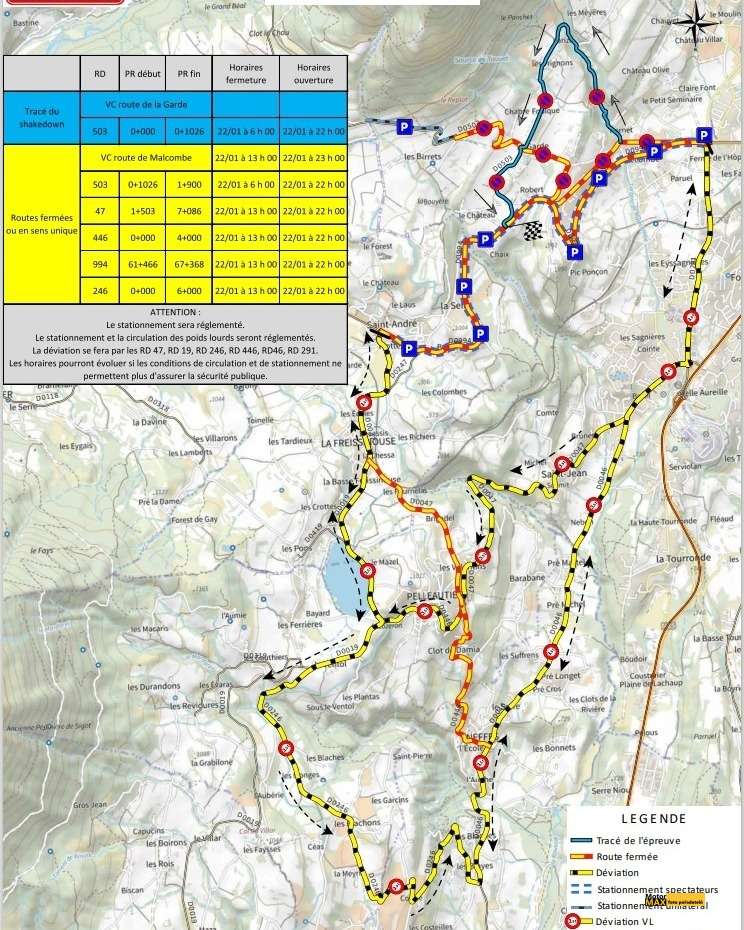 Rallye Monte Carlo 2025 zahajuje sezónu  WRC.
