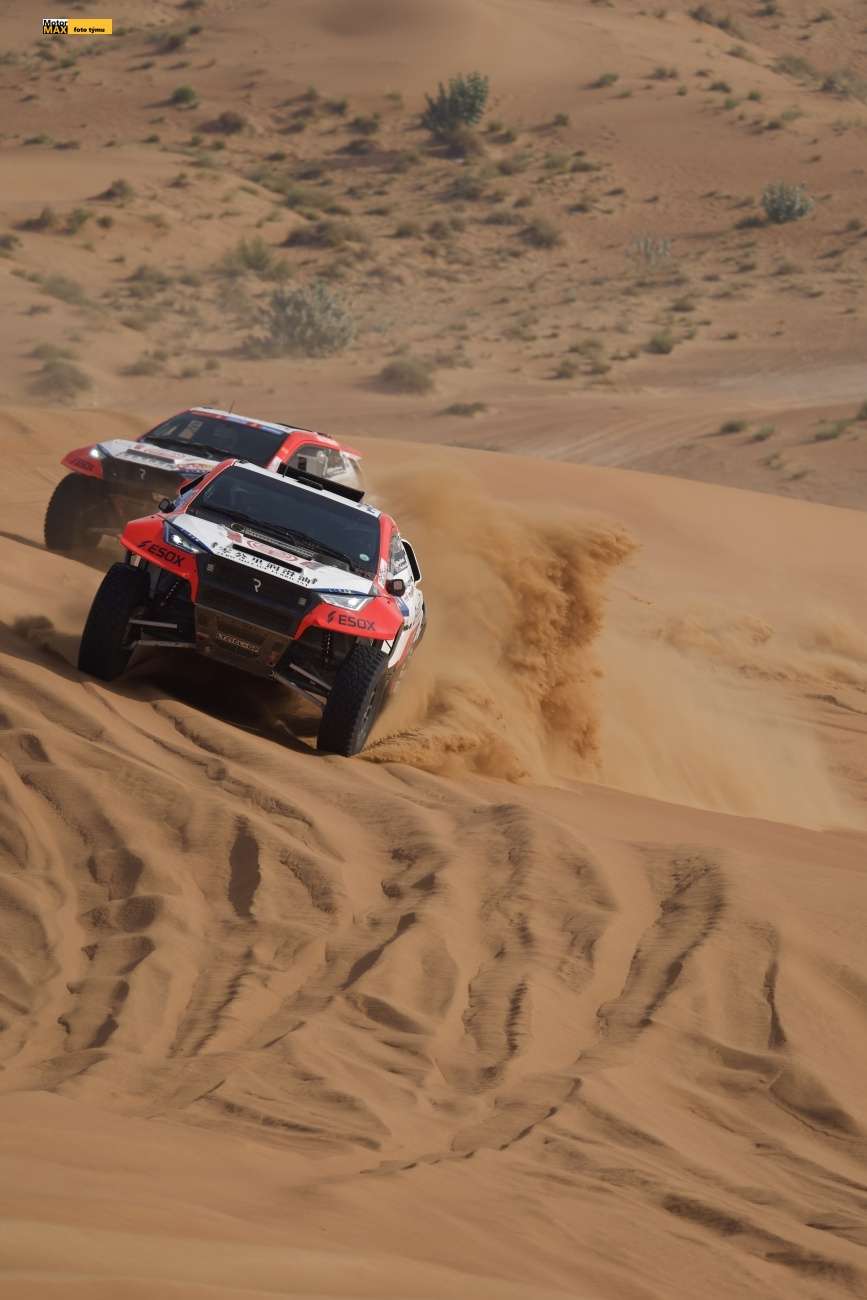 Aliyyah Koloc na Abu Dhabi Desert Challenge s  turbem. Bude rychlejší ?