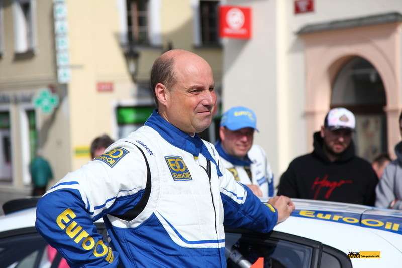 Václav Pech po prvním startu s Citroenem spokojen.