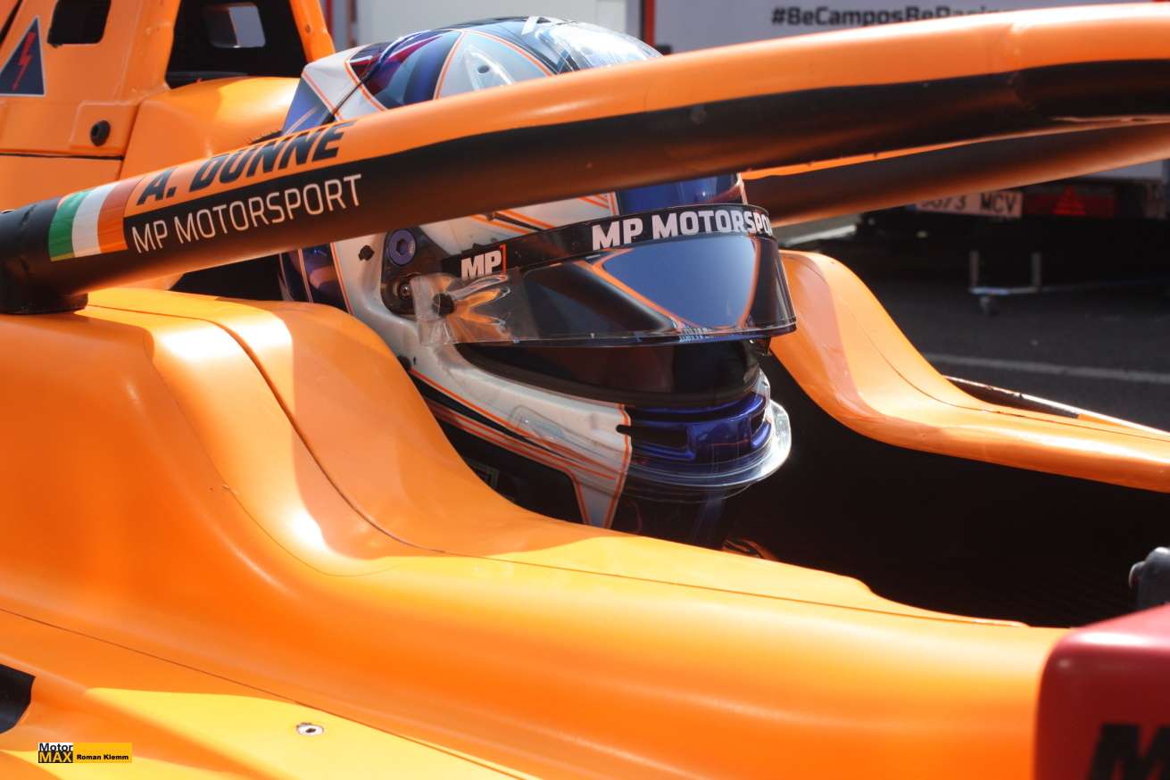 Monako: Alex  Dunne zajel nejrychlejší kvalifikace v F2.