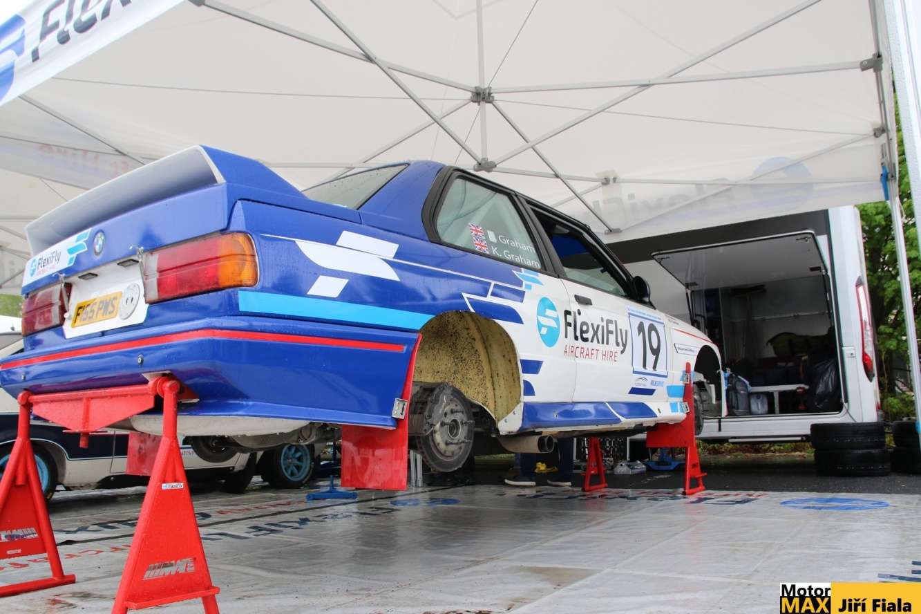 Rally Šumava a Vltava 2025 – servis Janovice n.U. Fotogalerie Jirky Fialy.