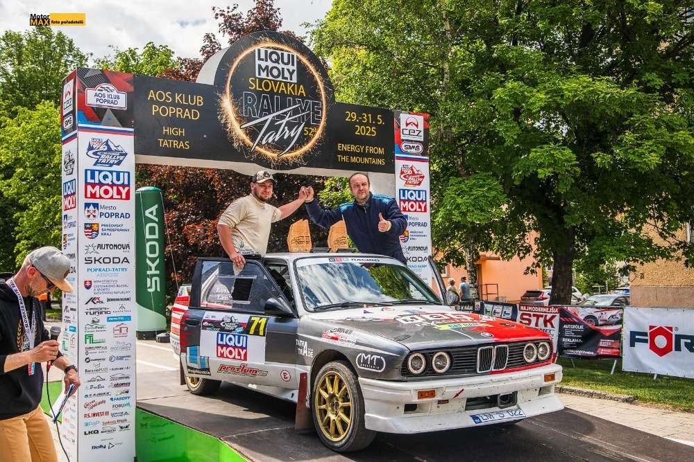 Martin Jurečka vyhral Slovenský Rally pohár i pod Tatrami.