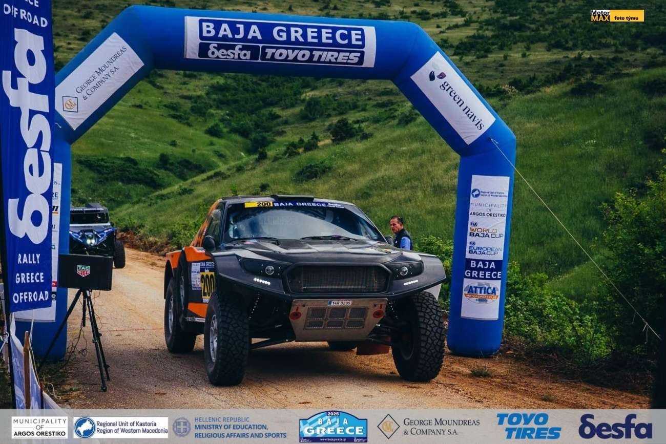 Miroslav Zapletal vítězem  v kat. Ultimate na Baja Grece 2025.