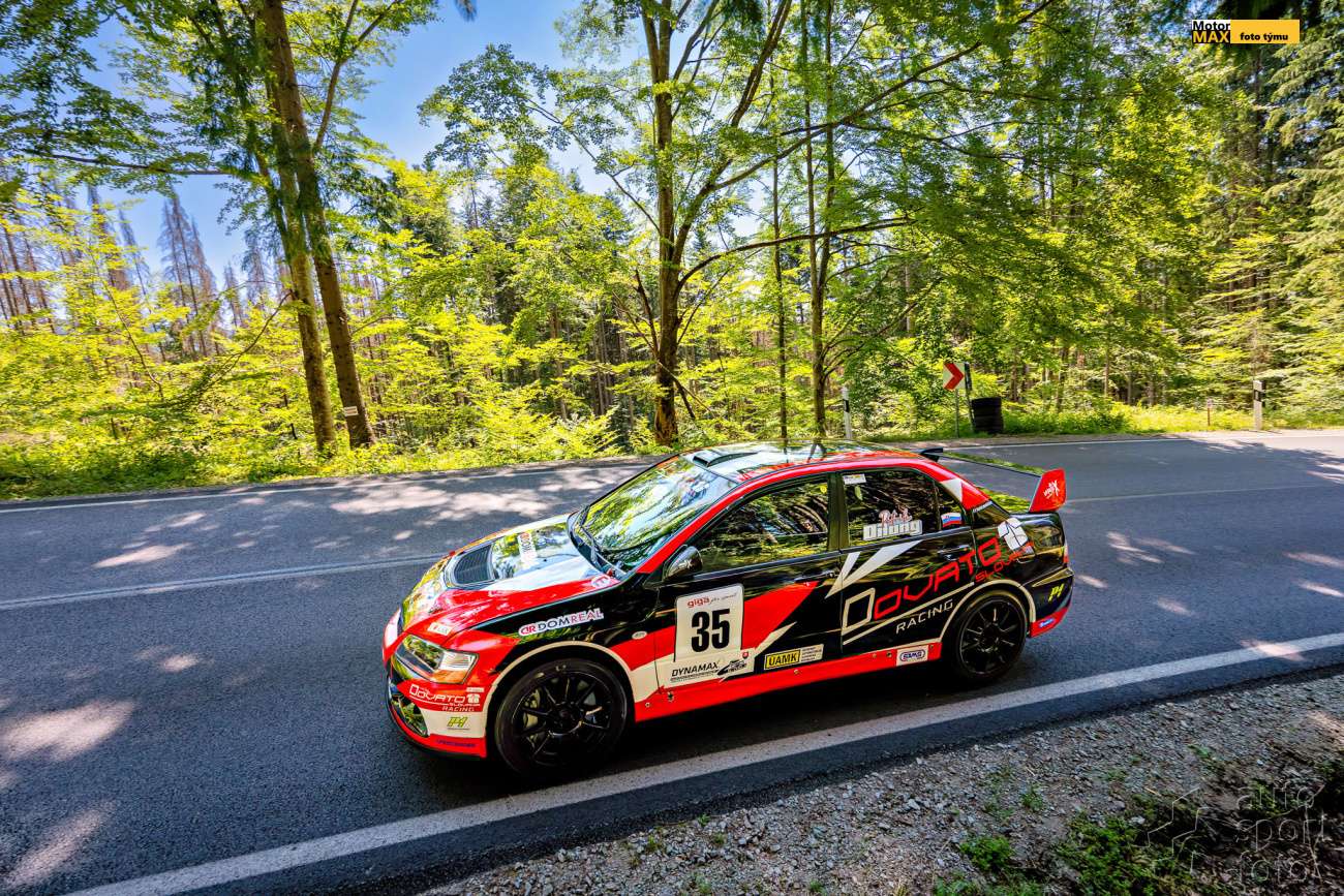 Patrik Dilong sa v Čiernom Balogu pohádal s převodovkou.