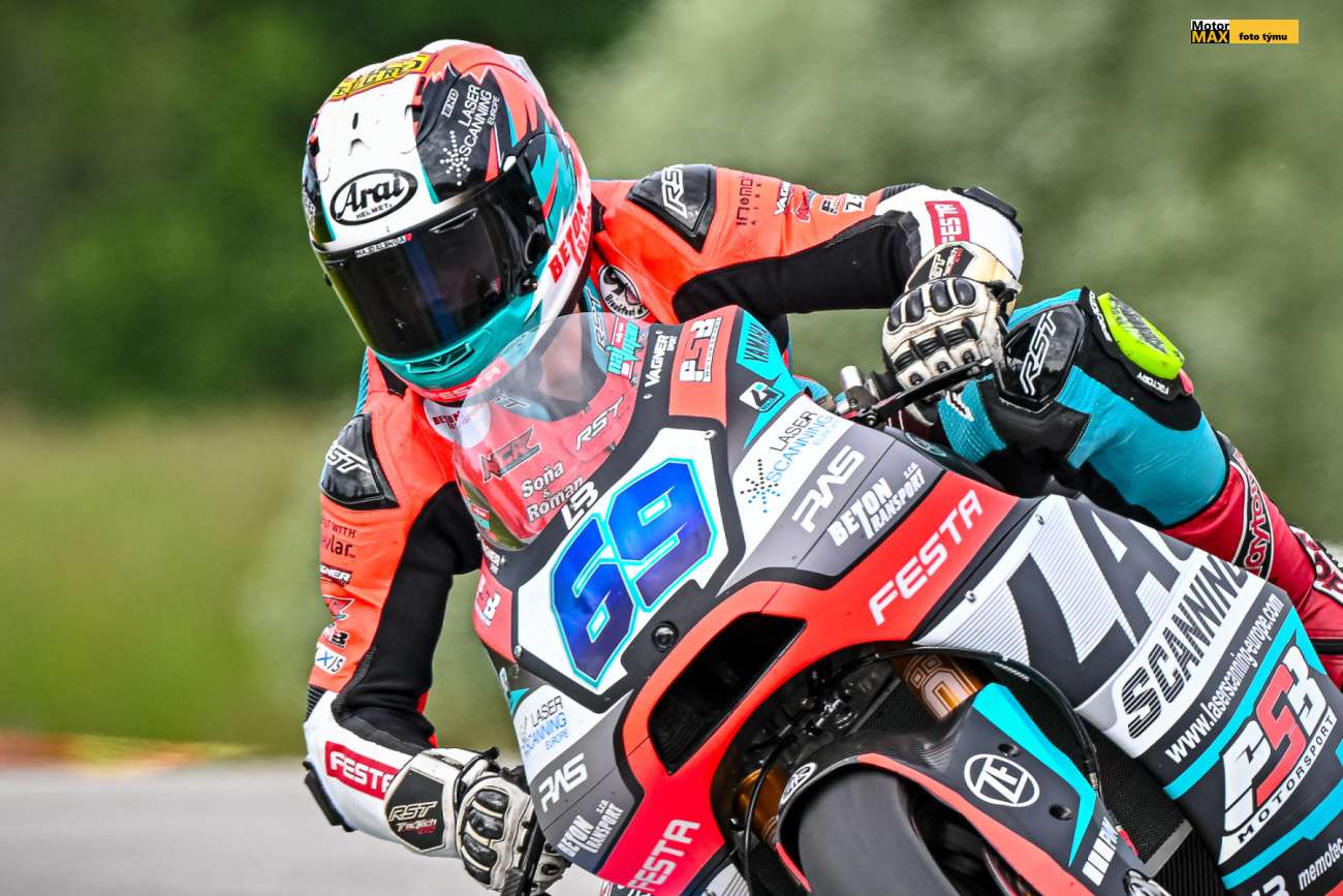 Petr Najman na legendárním okruhu v Imatře dvakrát na bedně.